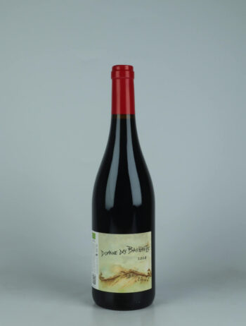 A bottle 2024 Côtes du Rhône - Domaine des Bacchantes Red wine from Les Vignerons d’Estézargues, Rhône in France