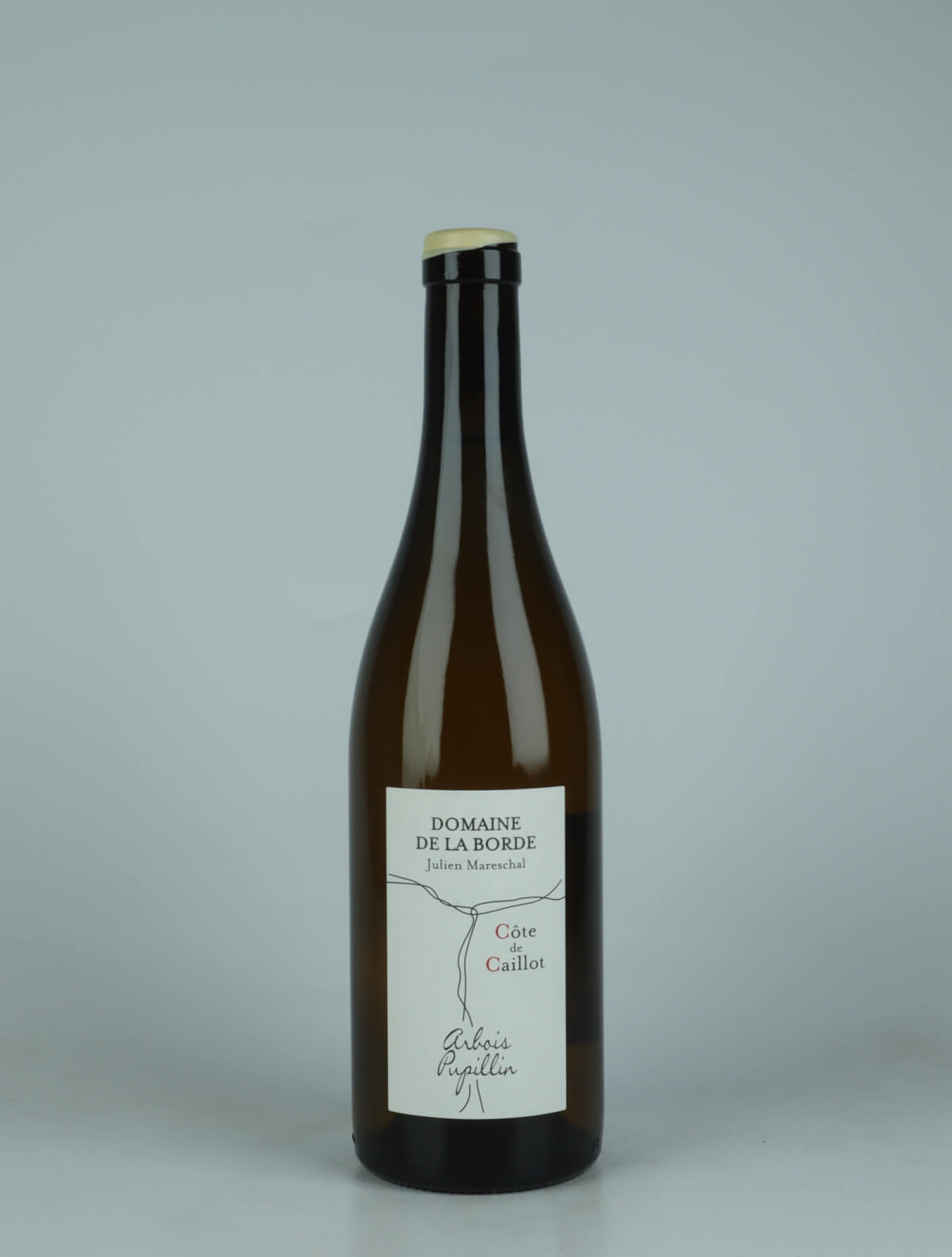 A bottle 2023 Côte de Caillot Hvidvin from Domaine de la Borde, Jura in Frankrig