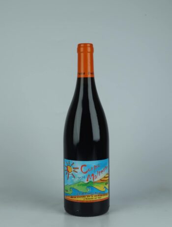 A bottle 2024 Corpo Maltesse Rouge Red wine from Bruno Duchêne, Roussillon in France