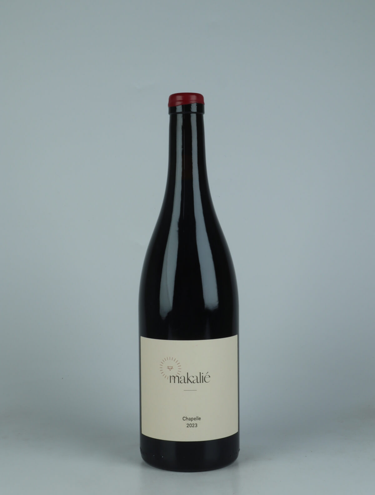 A bottle 2023 Chapelle Red wine from Makalié, Baden in Germany