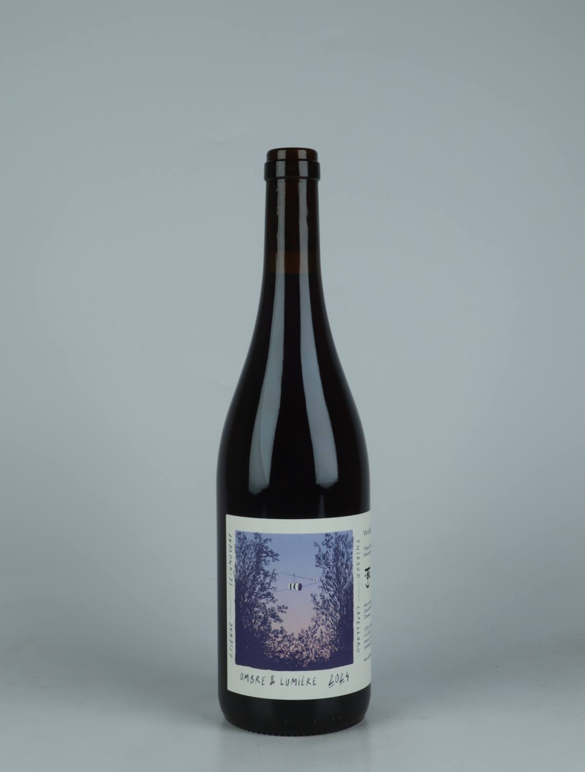 A bottle 2024 Ombre et Lumière Rødvin from Thibaud Capellaro, Rhône in Frankrig