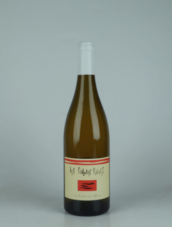 A bottle 2024 Soif du Mal Blanc White wine from Les Foulards Rouges, Languedoc in France