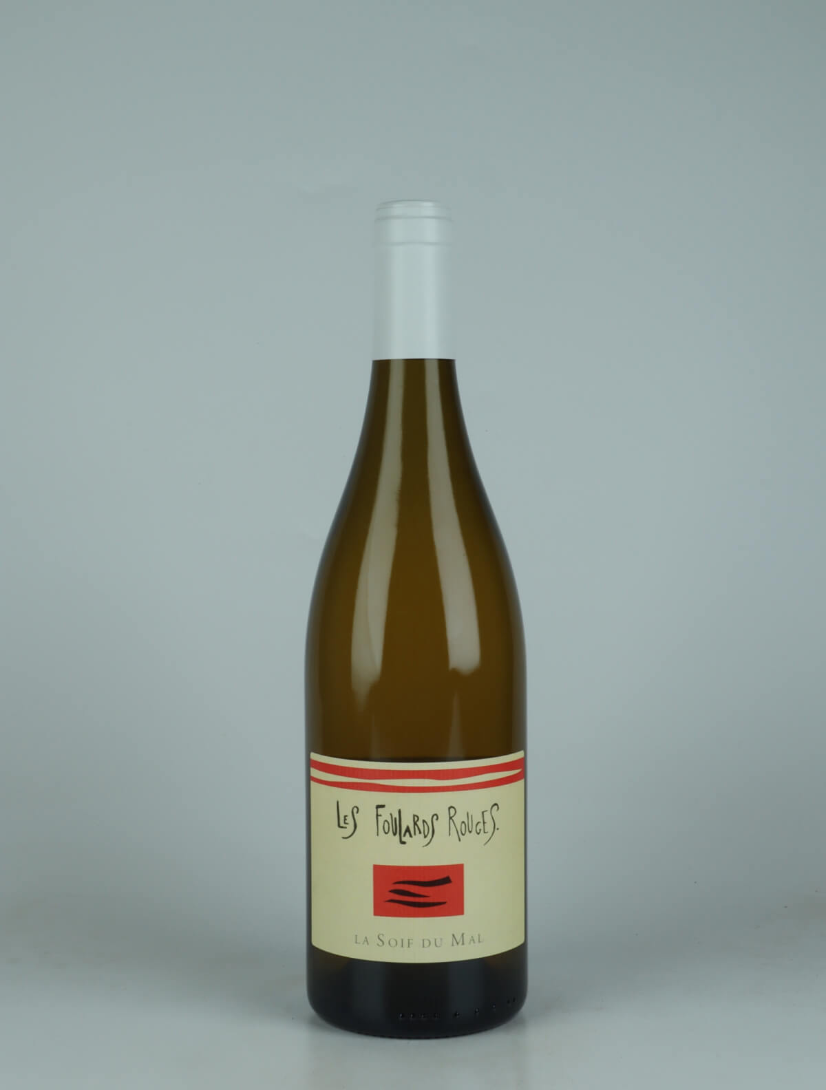 A bottle 2024 Soif du Mal Blanc Hvidvin from Les Foulards Rouges, Languedoc in Frankrig