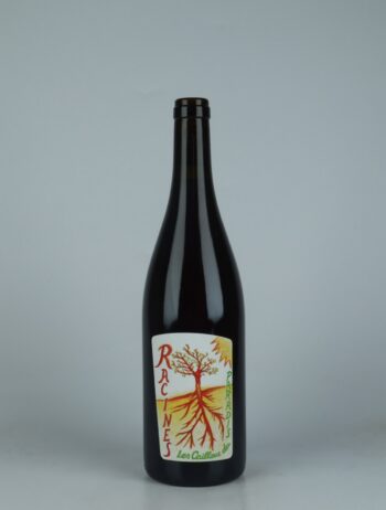 A bottle 2022 Racines Rouge Red wine from Etienne Courtois, Loire in France