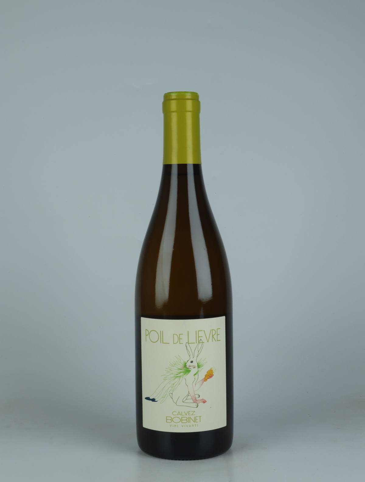 A bottle 2024 Poil de Lièvre Hvidvin from Domaine Bobinet, Loire in Frankrig