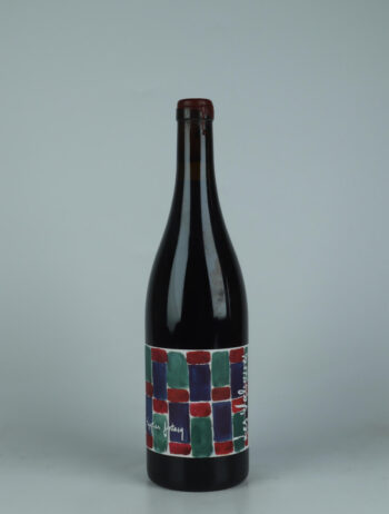 A bottle 2022 Egyptian Fantasy Red wine from Les Valseuses, Jura in France