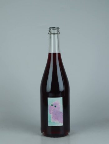 A bottle 2024 Zmeurica Red wine from Absurde Génie des Fleurs, Languedoc in France