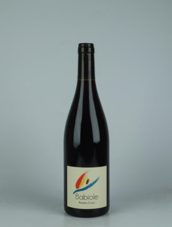 A bottle 2024 Babiole Red wine from Andrea Calek, Ardèche in France