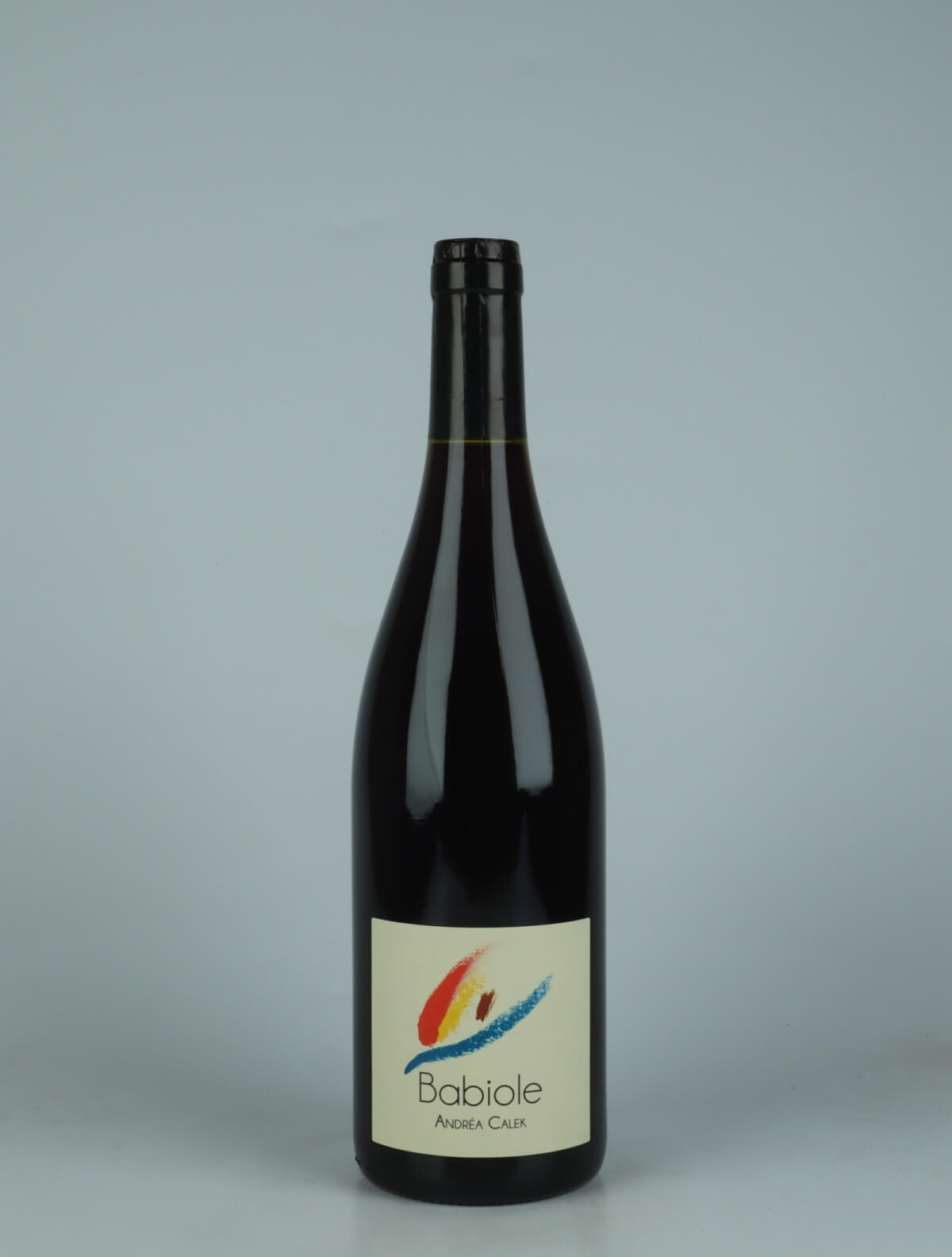 A bottle 2024 Babiole Rødvin from Andrea Calek, Ardèche in Frankrig