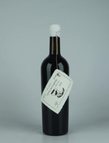 A bottle 2023 Mushroom Panda Red wine from Fabio Gea, Piedmont in Italy
