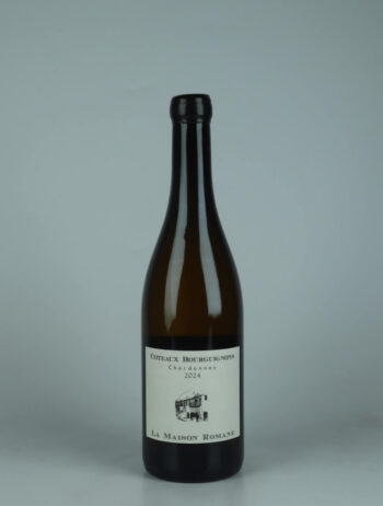 A bottle 2024 Coteaux Bourguignons Blanc White wine from La Maison Romane, Burgundy in France