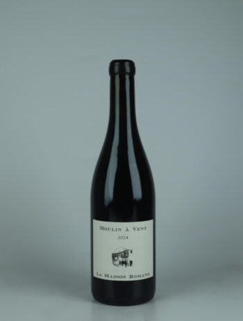A bottle 2024 Moulin à Vent Red wine from La Maison Romane, Burgundy in France