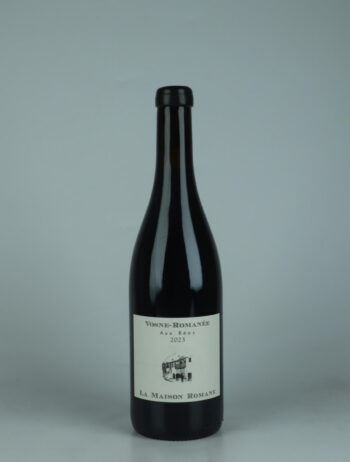 A bottle 2023 Vosne Romanée - Aux Réas Red wine from La Maison Romane, Burgundy in France