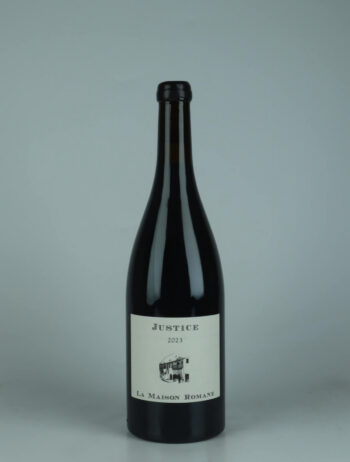 A bottle 2023 Gevrey Chambertin - La Justice Red wine from La Maison Romane, Burgundy in France