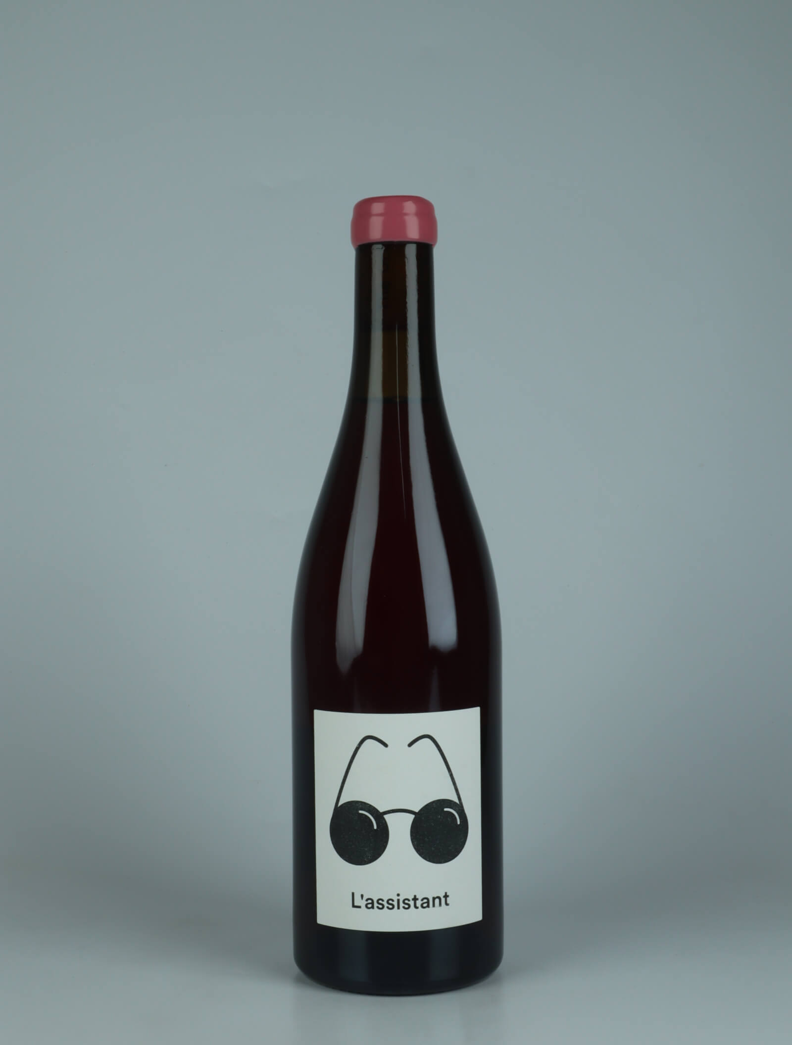 A bottle 2024 L'Assistant Red wine from The Office, Loire in France