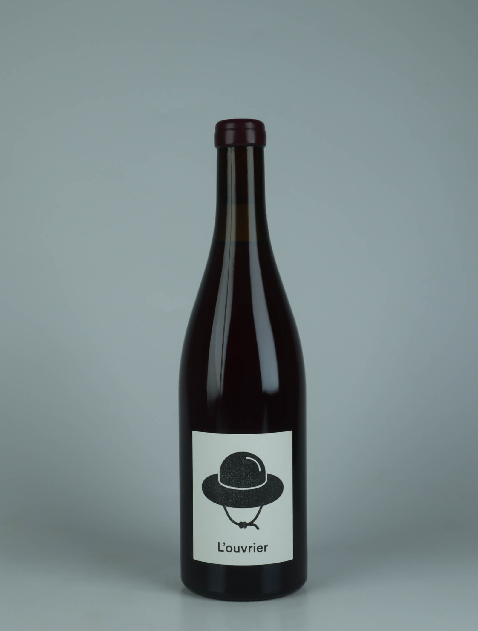 A bottle 2024 L'Ouvrier Red wine from The Office, Loire in France