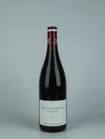 A bottle 2023 Gevrey-Chambertin - Symphonie Red wine from Jean-Luc Burguet, Burgundy in France