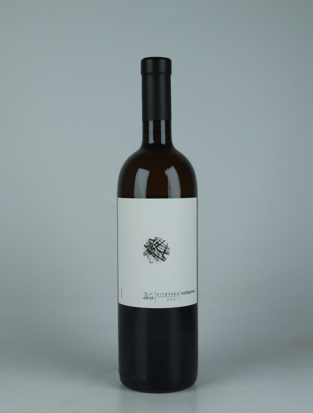 A bottle 2021 Vitovska Orange wine from Paolo Vodopivec, Friuli in Italy