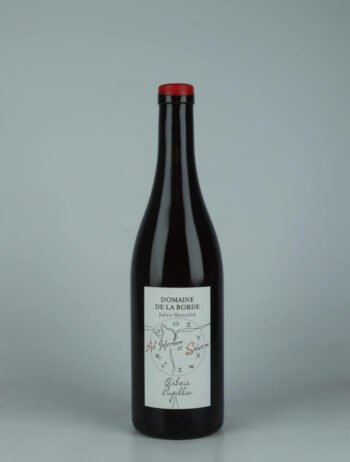 A bottle 2024 Ad Infernum et Salutem Red wine from Domaine de la Borde, Jura in France