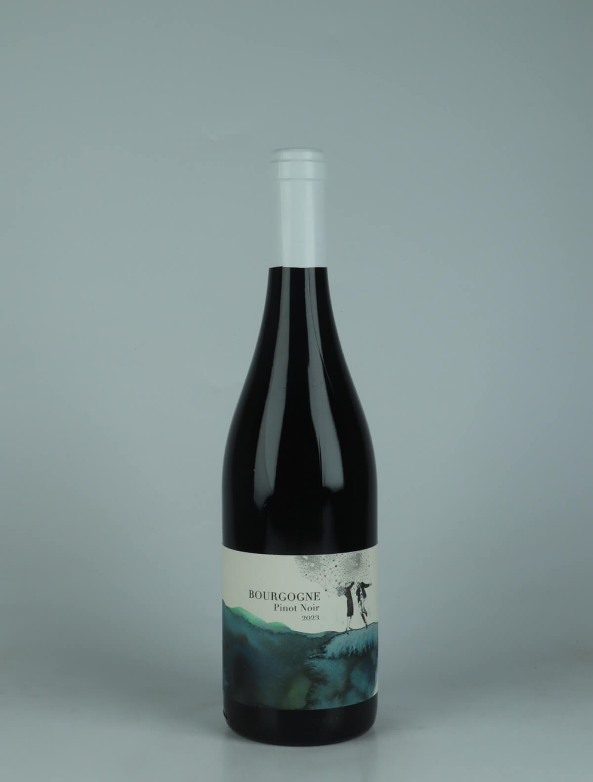 A bottle 2023 Bourgogne Rouge Rødvin from Domaine Didon, Bourgogne in Frankrig