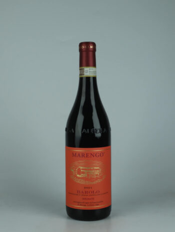 A bottle 2021 Barolo - Brunate Red wine from Mario Marengo, Piedmont in Italy