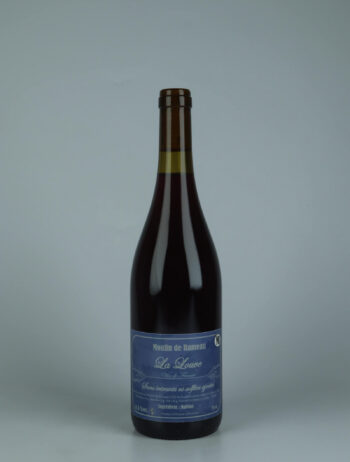 A bottle 2024 La Louve Red wine from Moulin de Rameau, Auvergne in France