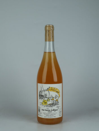 A bottle 2024 SOS Lago Bianco Orange wine from Le Coste, Lazio in Italy