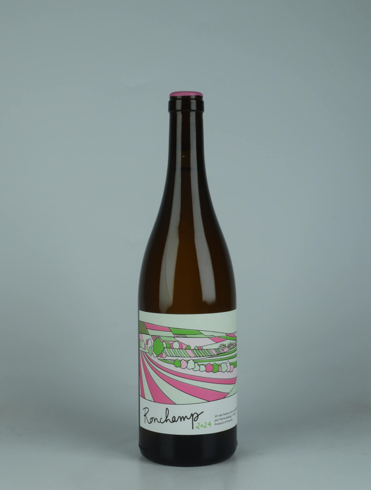A bottle 2024 Ronchamp Hvidvin from Pierre Mang, Bourgogne in Frankrig