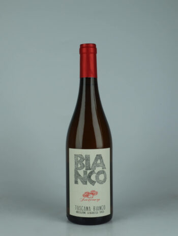 A bottle 2023 Bianco White wine from Fonterenza, Tuscany in Italy