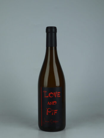 A bottle 2023 Aligoté - Love and Pif White wine from Yann Durieux, Burgundy in France