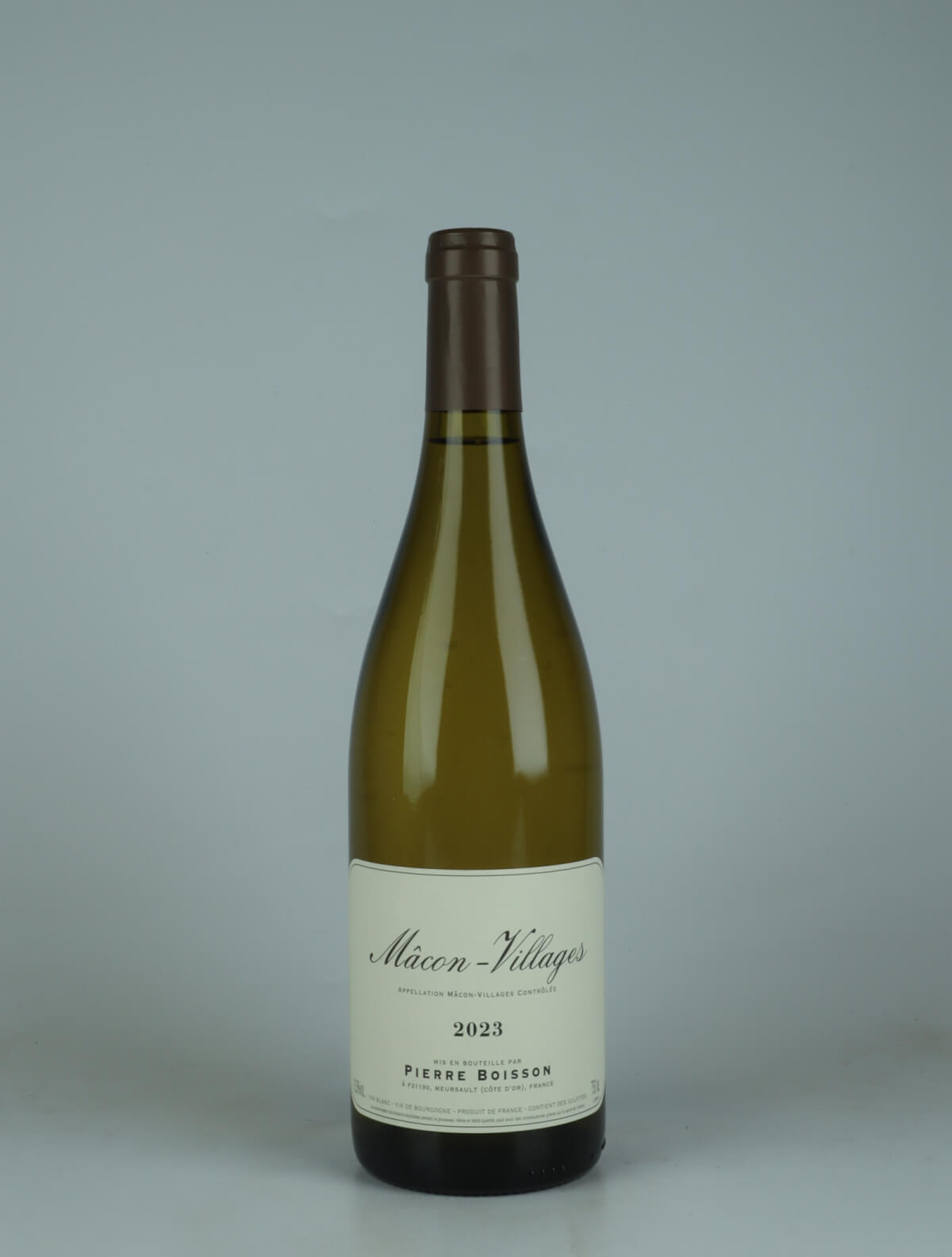 A bottle 2023 Mâcon Villages Blanc - Pierre Boisson White wine from Boisson, Burgundy in France