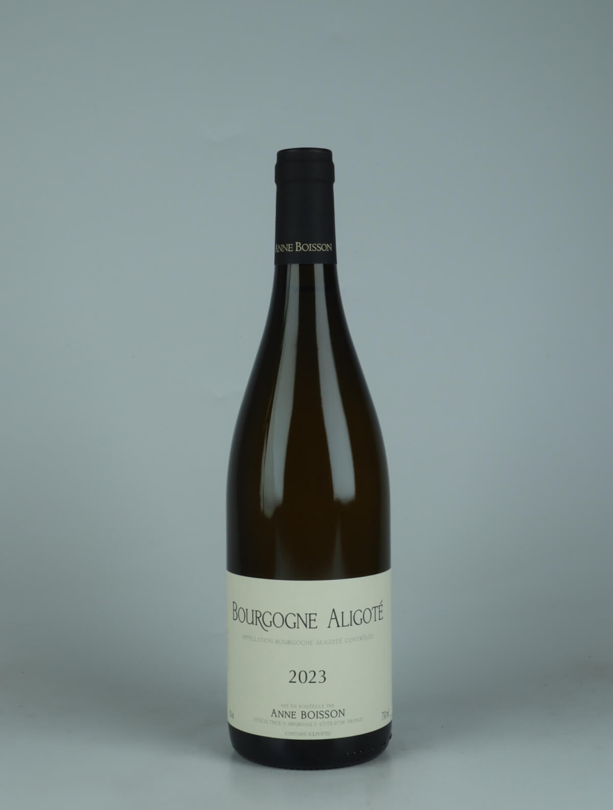 A bottle 2023 Bourgogne Aligoté - Anne Boisson White wine from Boisson, Burgundy in France