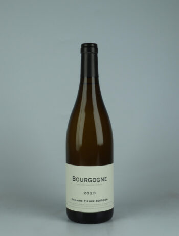A bottle 2023 Bourgogne Blanc - Domaine Pierre Boisson White wine from Boisson, Burgundy in France
