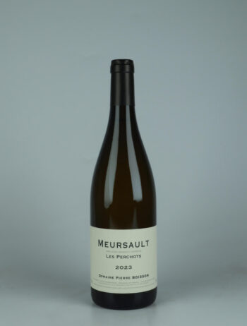 A bottle 2023 Meursault - Les Perchots - Domaine Pierre Boisson White wine from Boisson, Burgundy in France