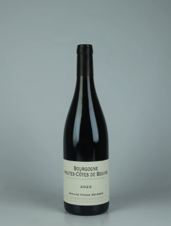 A bottle 2023 Hautes-Côtes de Beaune Rouge - Domaine Pierre Boisson Red wine from Boisson, Burgundy in France