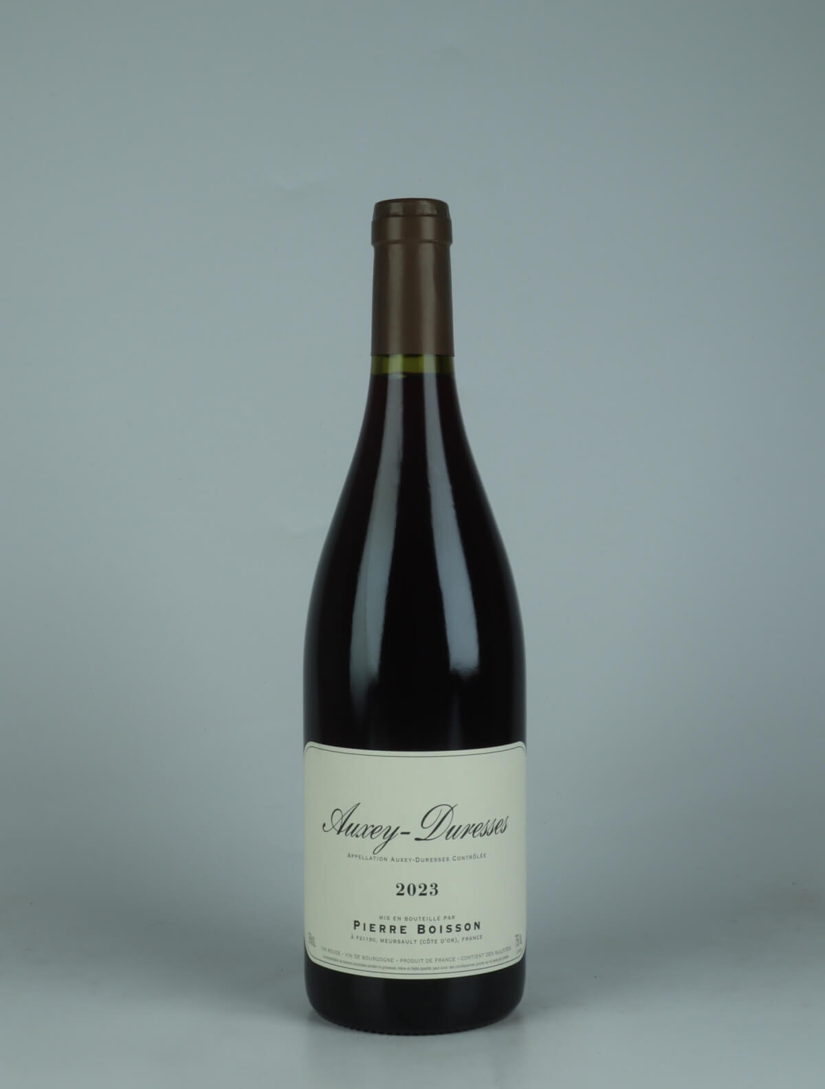 A bottle 2023 Auxey-Duresses Rouge - Pierre Boisson Red wine from Boisson, Burgundy in France
