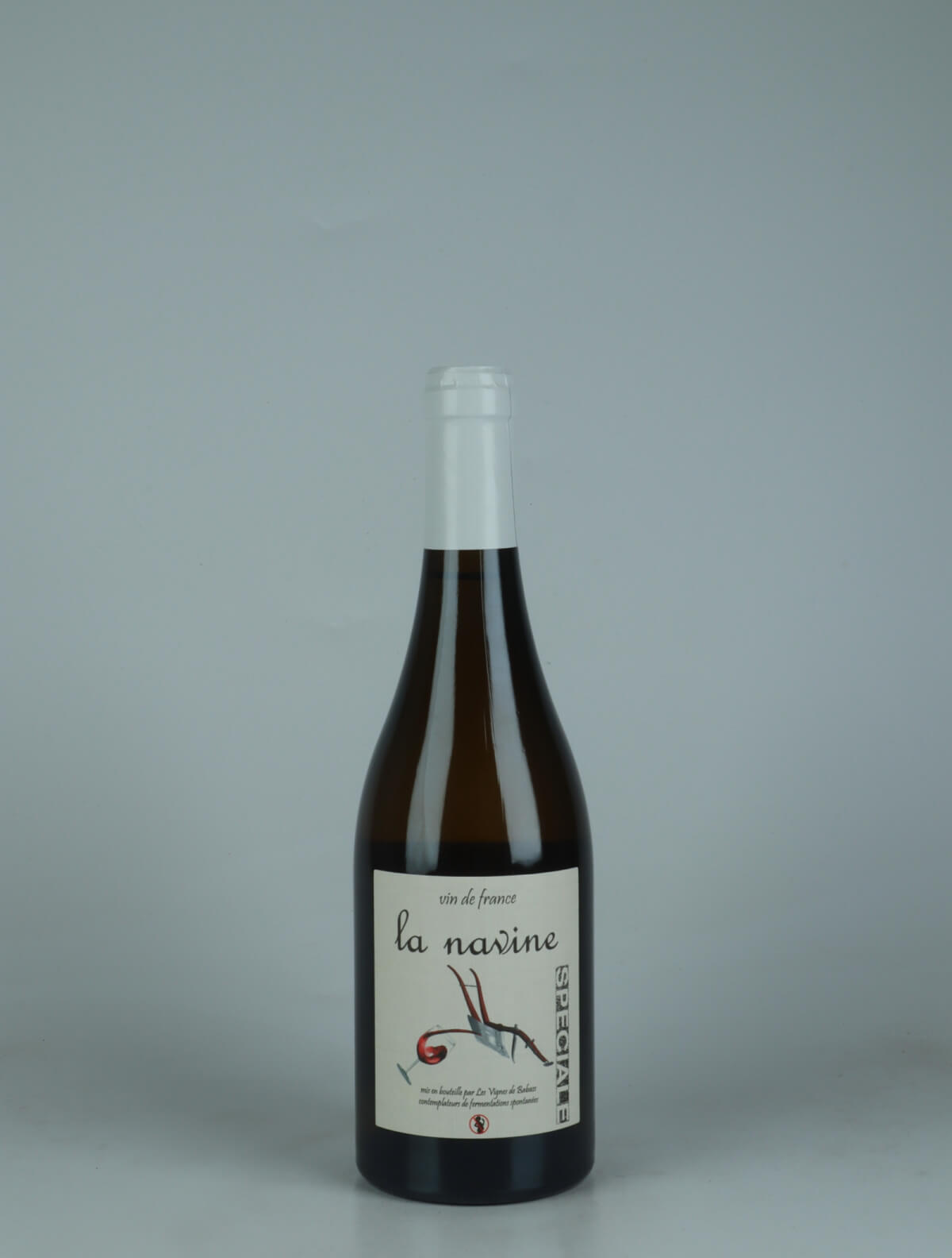 A bottle 2021 Navine Speciale Hvidvin from Les Vignes de Babass, Loire in Frankrig