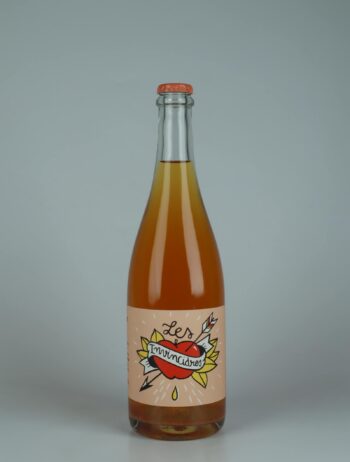 A bottle 2023 Invincidres Cider from Vincent Wallard, Loire in France