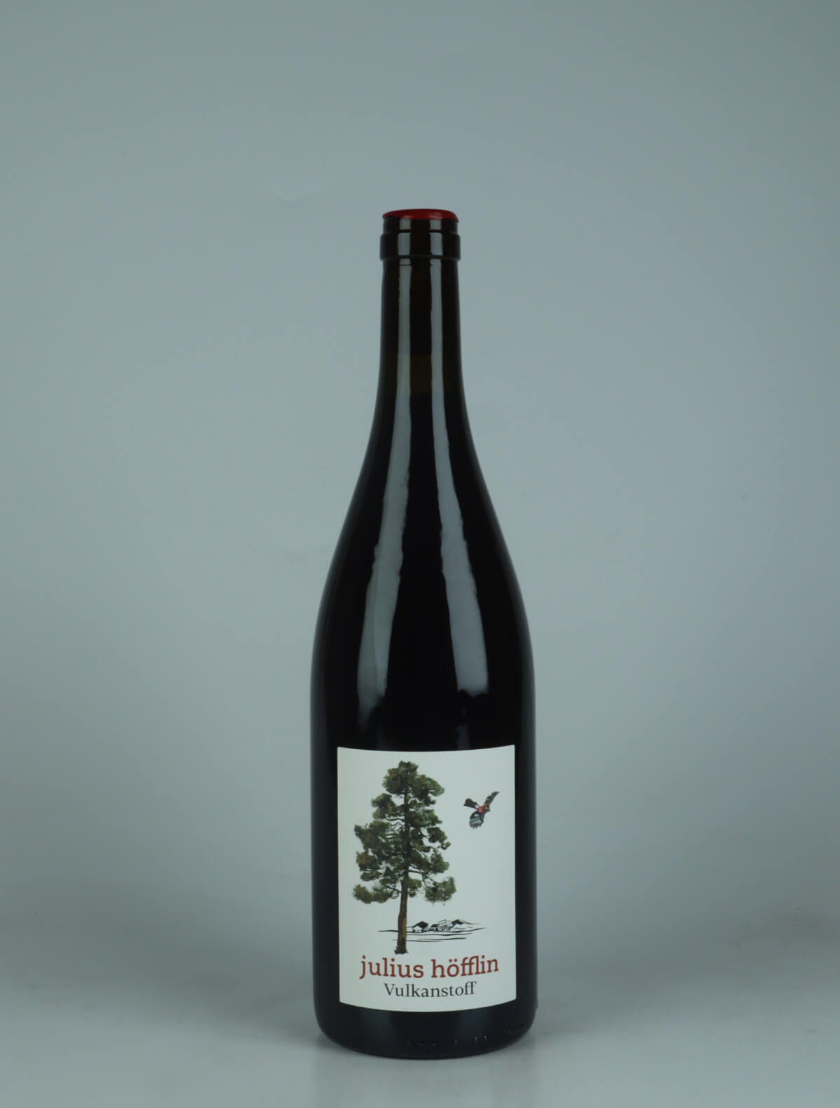 A bottle 2024 Vulkanstoff Rødvin from Julius Höfflin, Baden in Tyskland
