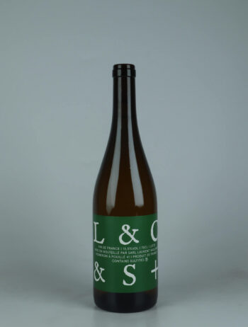 A bottle 2025 L & C & S + White wine from Laurent Saillard, Loire in France