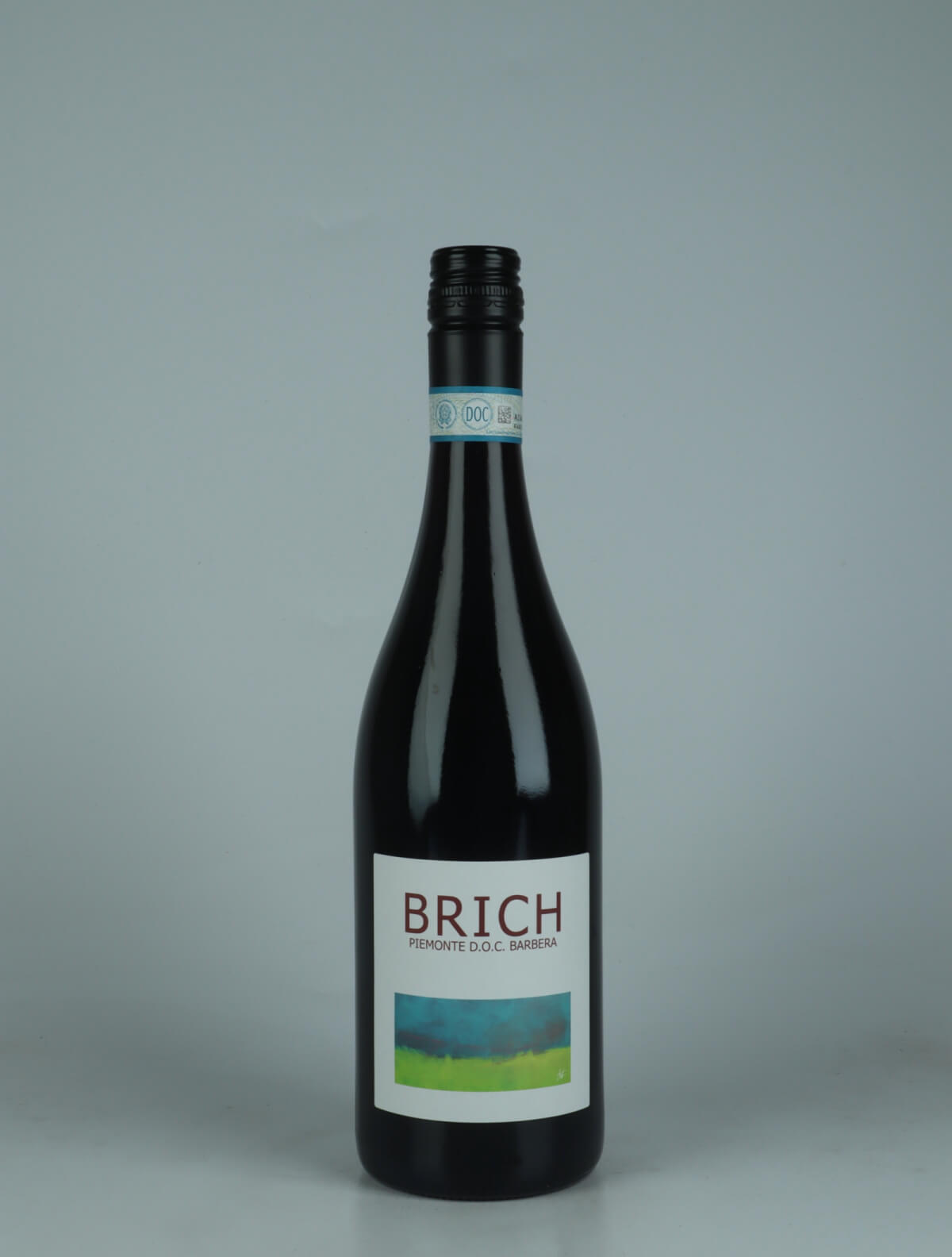 A bottle 2024 Barbera - Brich Rødvin from Agricola Gaia, Piemonte in Italien