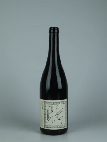 A bottle 2024 P&G Red wine from Patrick Bouju, Auvergne in France