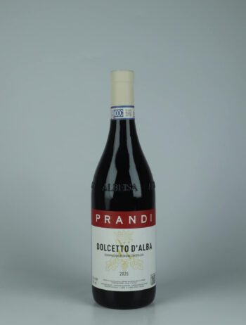 A bottle 2025 Dolcetto D'Alba Red wine from Cristina Prandi, Piedmont in Italy