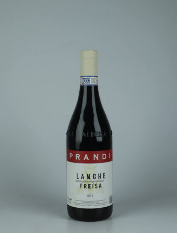 A bottle 2025 Langhe Freisa Red wine from Cristina Prandi, Piedmont in Italy