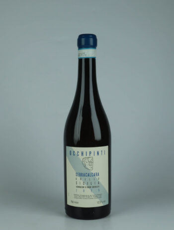 A bottle 2025 Serracalcara White wine from Arianna Occhipinti, Sicily in Italy