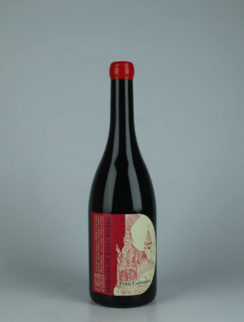 A bottle 2025 Arbois Rouge - Petit Curoulet Red wine from Domaine de Saint Pierre, Jura in France