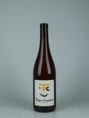 A bottle 2025 Le Temps d'une Bise Orange wine from Thibaud Capellaro, Rhône in France