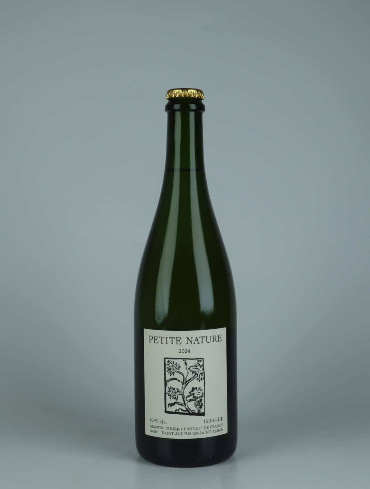 A bottle 2025 Petite Nature Mousserende from Martin Texier, Rhône in Frankrig