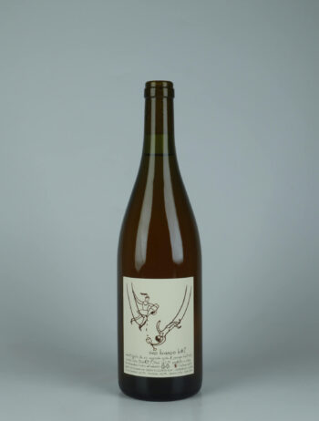 A bottle 2024 Vino Bianco B#2 White wine from Ajola, Umbria in Italy