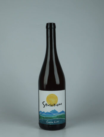A bottle 2023 Bianco Sensazione Orange wine from Cascina Lieto, Piedmont in Italy